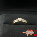 香港专柜Cartier卡地亚 TRINITY三色金钻戒 N4204200 证书发票