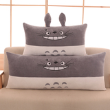 毛绒玩具卡通龙猫抱枕公仔床头靠垫靠枕可拆洗情侣单双人枕头大号
