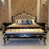 欧式床双人床实木床1.8法式新古典家具美式橡木床韩式田园公主床