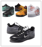 怪点耐克男鞋Kobe11代运动鞋低帮编织网布透气男子篮球鞋詹姆斯13