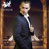 Youngor/雅戈尔专柜正品男士职业商务经典西服羊毛桑蚕丝西服套装