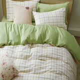 欧美式纯棉四件套 全棉家纺床品三4套件 床上用品床单床笠宜家风