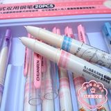 传人3510可换囊两用塑料钢笔 可爱卡通韩版钢笔 小学生专用