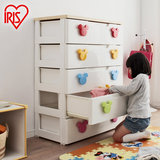 爱丽思IRIS儿童彩色抽屉式收纳柜宽型整理柜储物柜环保塑料爱丽丝
