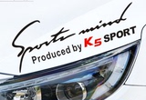 起亚K2灯眉贴 起亚K2 K5专用车贴改装 机盖 大灯贴可定制其他车型