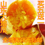 有机生山芋小香薯农家自种 红薯地瓜生番薯白薯红心红苕新鲜黄心