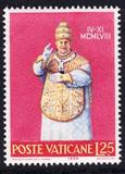 梵蒂冈1959 教皇约翰XXIII 1全新 外国邮票