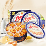 进口零食品Danisa皇冠丹麦曲奇饼干368g年货铁盒丹麦风味曲奇糕点