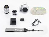 日本代购Canon/佳能 100d KISS X7 白色双镜头单反相机18-55+40mm