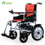 正品贝珍bz-6401电动轮椅车老年人代步车 电磁刹车 轮椅轻便折叠