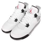 预购正品保证台湾代购Nike籃球鞋Air Jordan 4 AJ4 白水泥 女鞋