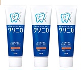 日本代购现货：狮王 成人 酵素 温和 薄荷 牙膏 130g*3支