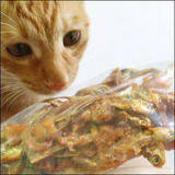 猫零食鸡肉缠小鱼干100g训练宠物零食英短美短猫零食成猫幼猫食品