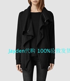 【Jayden代购】ALL SAINTS 女 16新款外套大衣上衣不对称设计多色