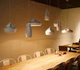 北欧简约创意个性金属吊灯单头餐厅吧台咖啡厅艺术装饰灯罩褶皱