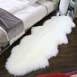 澳洲纯羊毛地毯客厅 奢华床毯别墅地毯皮草床垫整张羊皮垫子包邮