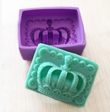 韩国单个皇冠硅胶模具 DIY手工皂模具 香皂模具烘焙模具80克