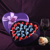 好时巧克力27粒心形礼盒装七夕情人节生日礼物零食表白