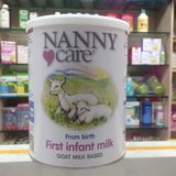 现货英国原装新西兰山羊奶粉Nannycare 婴幼儿奶粉1段0-1岁900g