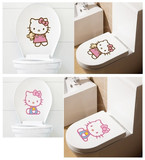 创意卡通hello kitty马桶贴纸冰箱装饰贴纸墙贴贴纸行李箱贴纸