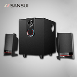 SSansui/山水 GS-6000(11A)2.1电脑音响重低音炮组合音响电视音箱