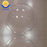 定制各种亚克力大型透明空心球 圣诞透明有机玻璃空心装饰球罩