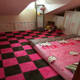 特价卧室拼接绒垫宿舍地毯儿童泡沫拼图地垫满铺客厅地板垫榻榻米