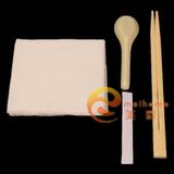 批发一次性筷子勺子纸巾牙签三四件套装便携餐具餐包100套起包邮
