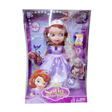 迪士尼Disney索菲亚公主小公主苏菲亚女孩玩具 沙龙芭比娃娃 包邮