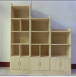 包邮实木柜子定做儿童书柜收纳柜储物柜置物架带门组合书橱地柜