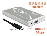 1TB/2TB Delock 42554 USB3.1 2.5 SSD固态移动硬盘 高速 金属