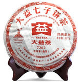 大益普洱茶 熟茶 2010年7262 357克