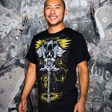 美国JINX竞客士官网正品魔兽世界游戏周边传奇牧师全职业T恤