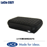 莱斯 LaCie 130900 Cozy 2.5寸 硬盘包 抗震保护套 2012新款 黑色