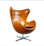 欧式创意设计师休闲电脑蛋壳椅个性时尚玻璃钢洽淡太空鸡蛋椅特价