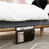 日本木晖床边收纳袋牛津布床头袋摇控器布艺挂袋挂杂物袋储物挂袋
