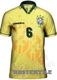 94世界杯巴西意大利主场卡卡罗纳尔多贝克汉姆欧文06巴乔短袖球衣