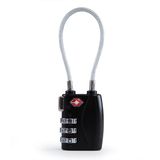 小型密码锁箱包锁健身房锁旅行箱防盗锁出国TSA海关锁行李箱挂锁