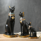 家居饰品 埃及猫神 欧式树脂创意装饰品 招财猫客厅电视柜摆件