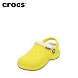 Crocs卡洛驰暖棉儿童鞋冬款保暖男童 女童棉拖鞋洞洞鞋毛毛鞋包邮