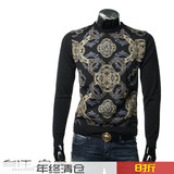 Versace Jeans VJ 范思哲 男士羊毛混纺毛衣针织衫 新款 B5GMB826