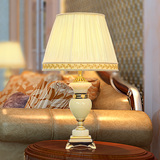 欧柏图 欧式奢华LED玉石台灯 客厅卧室床头装饰灯具可调光T325