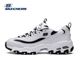 Skecher韩国明星同款D’lites 黑白色轻便低帮男女运动鞋99999937