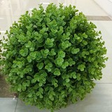 草球花球仿真绿色植物婚庆用品落地大花瓶套装仿真花艺家居饰品