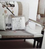 重庆单人 双人家具 收折沙发床布艺 折叠沙发铁艺 凉板垫子公租房