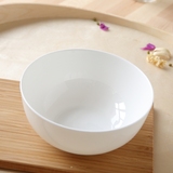 面碗 陶瓷碗沙拉碗大号拉面碗骨瓷韩式7.25寸面碗大碗骨质瓷微