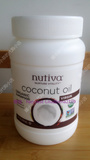 美国Nutiva Coconut Oil纯天然有机特级初榨椰子油食用护肤