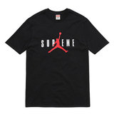 代购 Supreme 乔丹联名合作款 短袖T恤男女 夏季宽松大码潮男短袖
