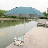 2.2米玻纤骨折叠钓鱼伞万向遮阳 1.8米三节铝杆单转防雨防晒钓伞