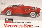 奔驰Mercedes-Benz汽车旧广告老海报 酒吧饭店咖啡馆车行装饰画